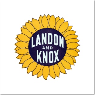 1936 Landon, Knox Presidential Campaign Posters and Art